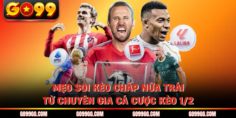 Kèo 1/2 Là Gì? - Cách Tính Tiền Cược Chấp Nửa Trái Tại Go99 4 Mẹo soi kèo chấp nửa trái từ chuyên gia cá cược kèo 1/2